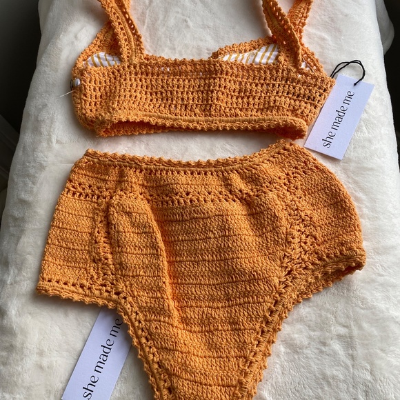 COPY - New! Set! She made me NAIRA BIKINI TOP/ HIGH WAISTED BOTTOM 14603 - Picture 6 of 13